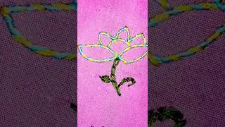 most viral embroidery 🔥💥#shorts #diynstitch #diy #latest #handembroidery