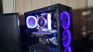 RAKIT PC SERVER PULSA RYZEN 7 2700 RAM 64GB RX 570