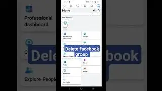 How to delete facebook group #facebook #facebookgroups #fbgroup #techsciguru