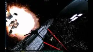 X3AP XRM Tempest Heavy Destroyer Battling Xenon