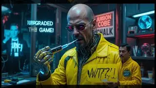 Cyborg Walt - NeuroBlue Christmas #cyborgnation Rebirth of a Nation 3025