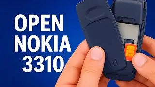 NOKIA 3310 BACK COVER REMOVAL, BATTERY TAKE OUT AND SIM CARD INSERT GUIDE