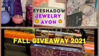 Fall Giveaway Time! Announcing The Date | Giving away eyeshadow palettes, Avon and jewelry 💋