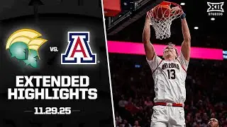 Norfolk State vs. #2 Arizona Extended Highlights | 2025-26 Big 12 Men's Basketball