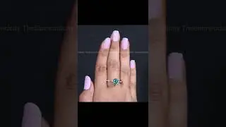 Old mine cut, new-age brilliance&mdash;where history meets sparkle. 💙💍#youtube #diamond #ring #jewellery