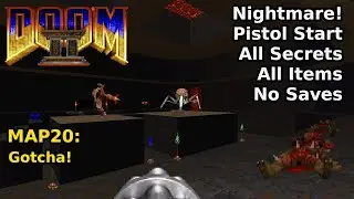 Doom II - MAP20: Попался! (Кошмар! 100% секретов + предметы)