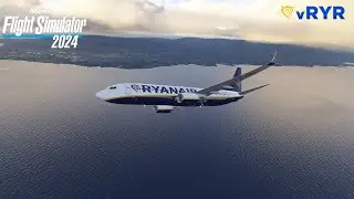 [FR] Ryanair Virtuel ( Porto-Marseille ) LPPR-LFML [ PMDG 738 ] MSFS 2024