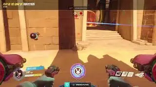 Symetra teleports Dva bomb