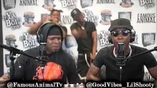 Mississippi Rapper Good Vibes Lil Shooty Stops by Drops Hot Freestyle on Famous Animal Tv