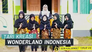TARI KREASI WONDERLAND INDONESIA _ SDN KALIANGET TIMUR VIII