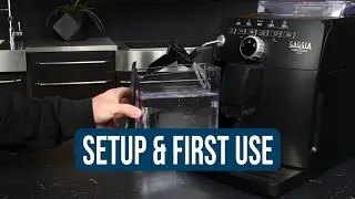 Gaggia Naviglio Milk: Initial Setup and First Use