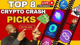 TOP 8 CRYPTO CRASH PICKS & POTENTIAL