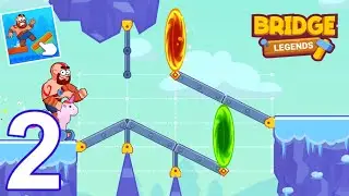 Bridge Legend Part 2 Level 9 - 14 Gameplay (android, iOS) by Playgendry