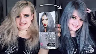 Dying My Hair Grey! 🖤 (Testing 