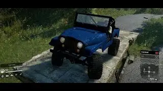 SnowRunner iX-5 or CJ-5 JEEP REVIEW (MOD) By PuppyMaster (XBOX)