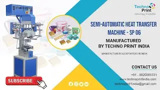 Heat Transfer Machine for Pharmaceutical and Cosmetic Caps