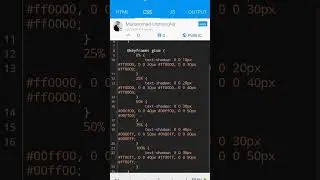 glowing text effect using css 