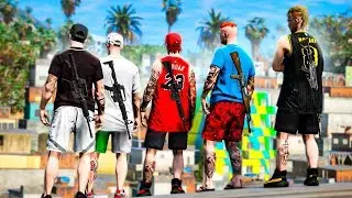 GTA V : VIDA DO CRIME | VAMOS LUTAR PARA RETORMAR A FAVELA DO CAMPINHO 2.0, VAMOS A GUERRA! | EP#54
