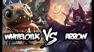 LyoN WhiteLotus Kog'Maw vs Xayah P1 Arrow | Genthix Thresh Pirean Lissandra SolidSnake Mundo