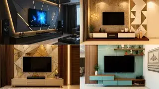 Latest Trending TV Unit Design with Mandir Must Watch | Stylish & Space Saving Wall Panel Ideas