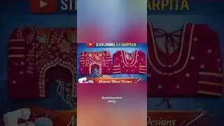 Simple lahenga blouse stitching video Part 2 #blousedesign #stitch #stitching #blouse