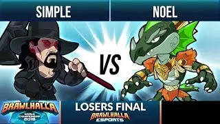 simpLe vs noeL - Losers Final - Brawlhalla World Championship 2019 1v1