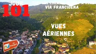 Jour 101 - Vues a&eacute;riennes / VIA FRANCIGENA