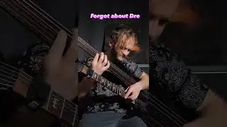 Forgot about Dre Doubleneck #guitar #guitarcover #drdre #eminem  #forgotaboutdre #hiphop #rap
