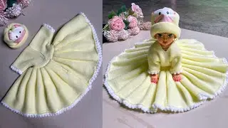 Radha Rani winter dress or cap number 7,8 made from baby blanket