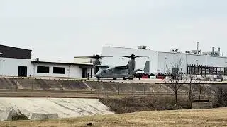 MV-22 start up and take off