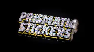 Custom Die Cut Prismatic Holographic Stickers