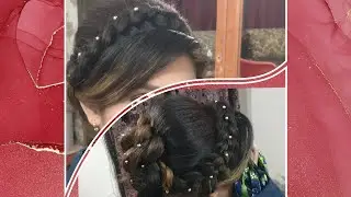 Beautiful Bridal Bun Hairstyle😍  |Easy Tutorial you Can't miss!