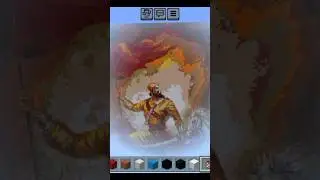 MINECRAFT PIXEL ART PART 63 #shortsviral #minecraft #minecraftart #shortsfeed #hanuman #viral