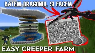 Minecraft Filmul. Seria veche de smp cu prietenii am batut dragonul+creeper spawner tutorial! No com