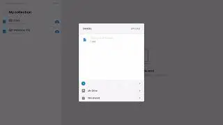 Exporting a notebook to Google Drive