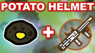 *INSANE* POTATO HELMET + POTATO CANNON! | Surviv.io