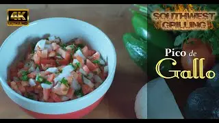 Easy Fresh Pico de Gallo Salsa Recipe from Southwest Grilling with Jaymes Lesinski