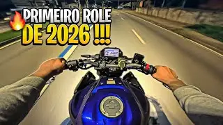 NOTURNO DE MT-03 - Primeiro MOTOVLOG do ano 🔥