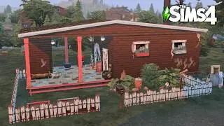 🏡Werewolf Hideout Speed Build in The Sims 4 | Creative Build Ideas