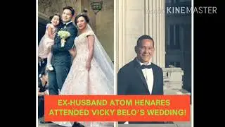VICKY BELO'S EX HUSBAND DPOTTED IN HER WEDDING IN PARIS