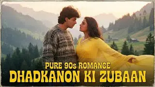 Dhadkanon Ki Zubaan 🥰 | New 90s Style Romantic Song | 