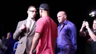 UFC 167 Main Card Fighter Staredowns