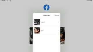 HOW TO REMOVE MULTIPLE ACCOUNTS FROM FACEBOOK APP ON iPad