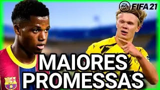 TOP 5 MAIORES PROMESSAS DO FIFA 21 #shorts