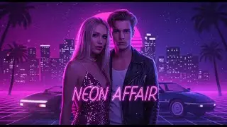 Neon Affair | 80s Love Story in Neon Lights 💔✨ (Retro Aesthetic Music Video)