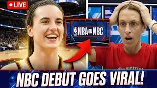 CAITLIN CLARK GOES VIRAL ON LIVE TV &mdash; NBC DEBUT SHOCKS FANS!
