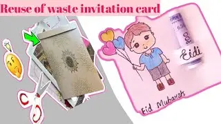 Eid Money Card Making ideas | Eidi Card for Kids