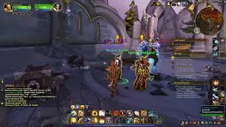 Blood Elf Paladin, Dragon Isles, Azure Span, Camp Nowhere