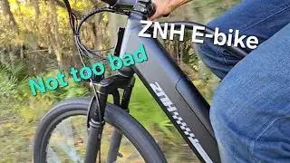Обзор электровелосипеда ZNH 48v