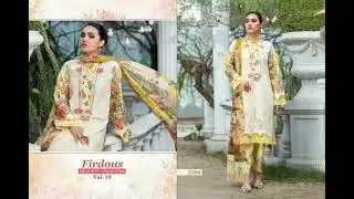 Firdous Exclusive Collection Vol - 19|Order on WhatsApp - +918867542163